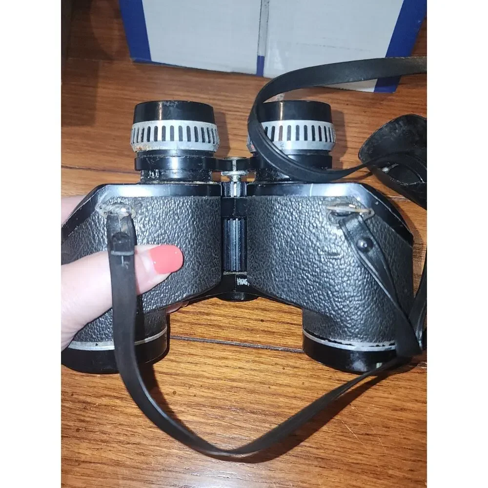 Vintage Sears Discoverer Zoom 10x - 25 x 50 mm Binoculars 1,000yds 25x 473-25841